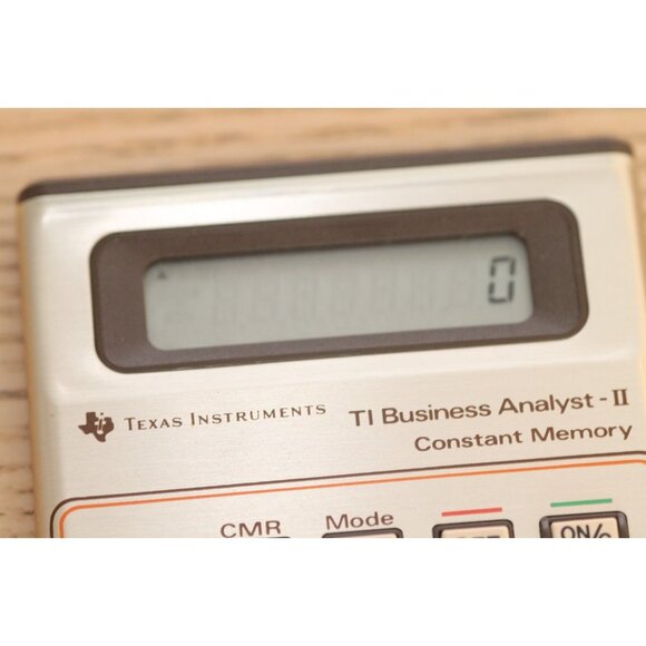 Texas Instruments TI BA-II Business | Vintage 1980s | WORKS - Picture 4 of 12